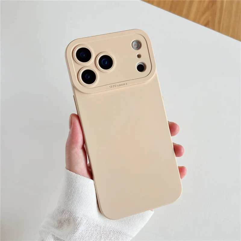 YCADEN For iPhone 17 Pro Case Precision Cutout TPU Protective Phone Cover - Khaki
