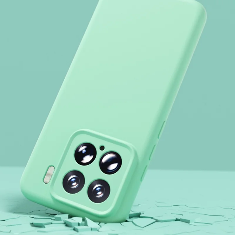 YCADEN For Xiaomi 15 Pro Case Compatible with MagSafe Precise Cutouts TPU Phone Back Cover - Grass Green