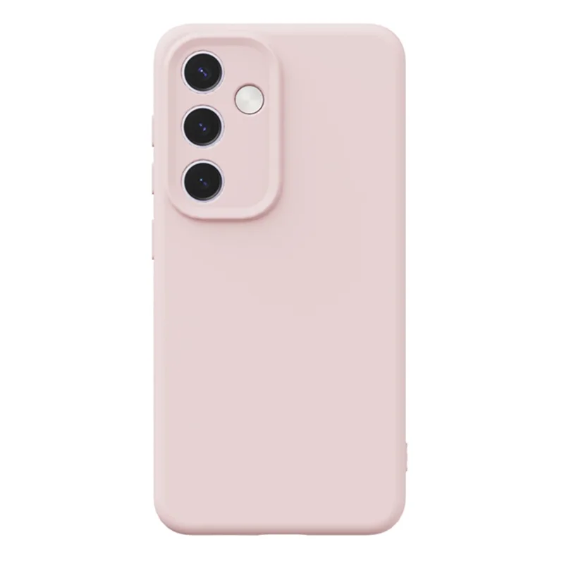 YCADEN For Samsung Galaxy S25 Case Precise Cutouts TPU Phone Back Cover - Morandi Pink