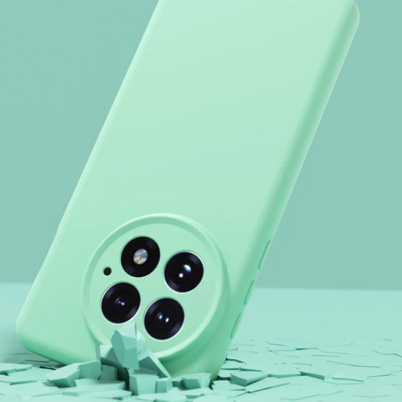 YCADEN For OnePlus 13 Case Precise Cutouts TPU Phone Back Cover - Grass Green