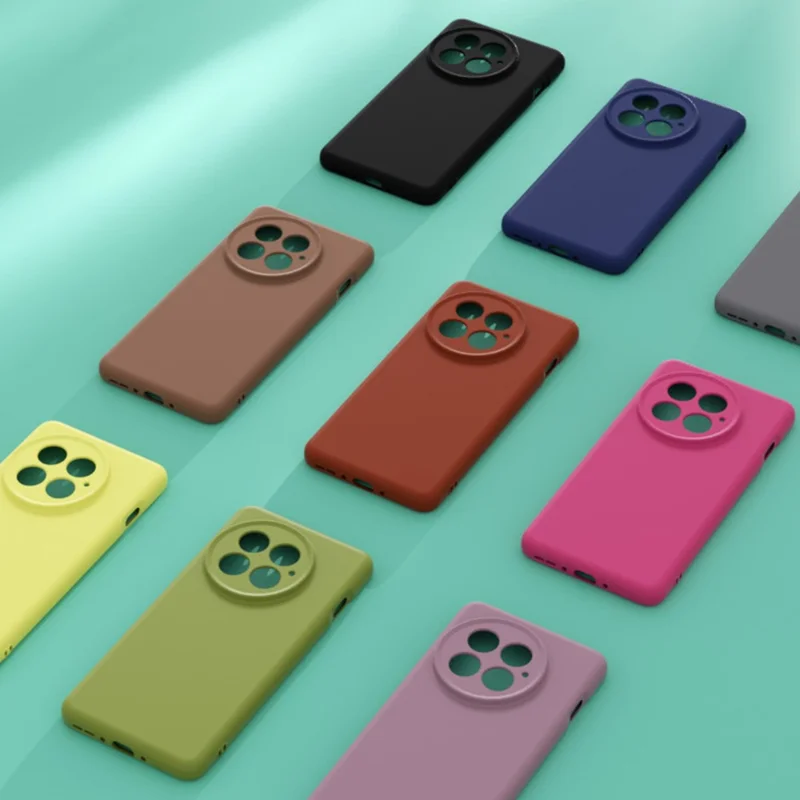 YCADEN For OnePlus 13 Case Precise Cutouts TPU Phone Back Cover - Grass Green