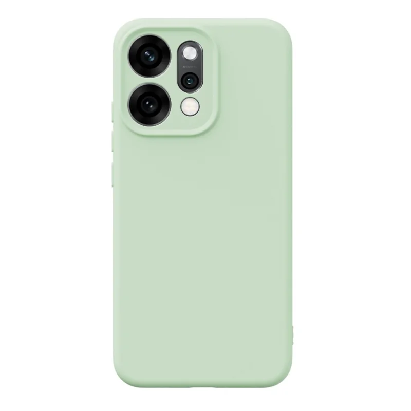 YCADEN Pour Oppo Reno14 Pro 5G (Global) Étui Découpes Précises TPU Housse Arrière de Téléphone - Vert Herbe
