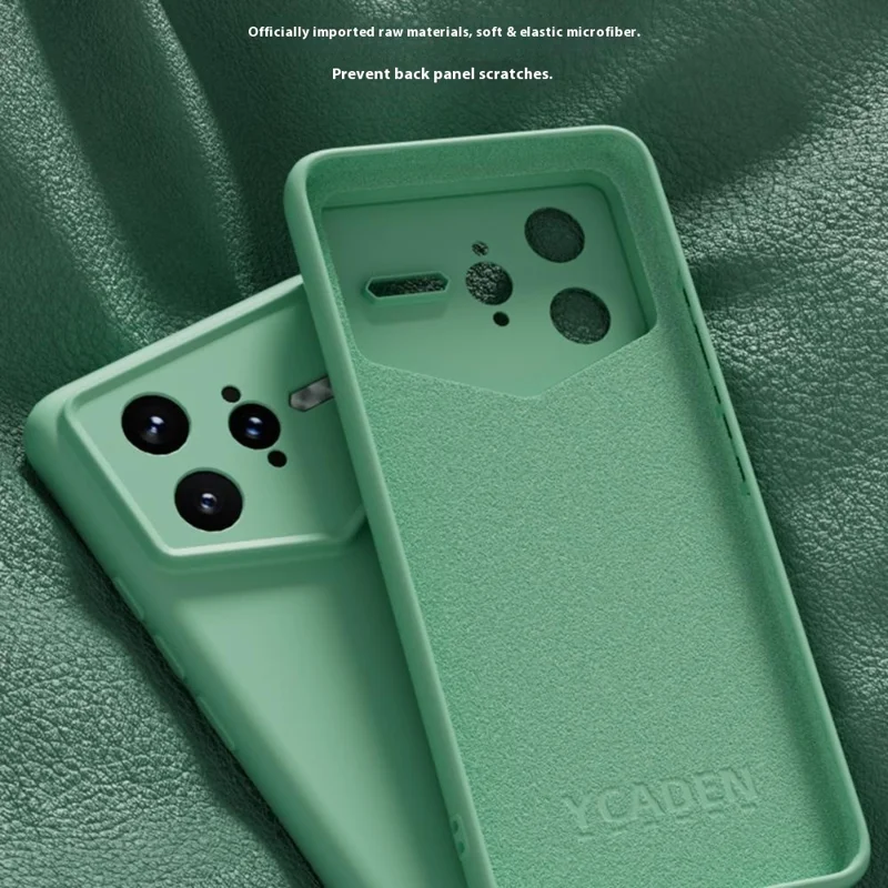 YCADEN For Xiaomi Redmi K80 Pro 5G Case Precise Cutouts TPU Phone Back Cover - Grass Green