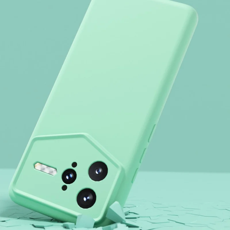 YCADEN For Xiaomi Redmi K80 Pro 5G Case Precise Cutouts TPU Phone Back Cover - Grass Green