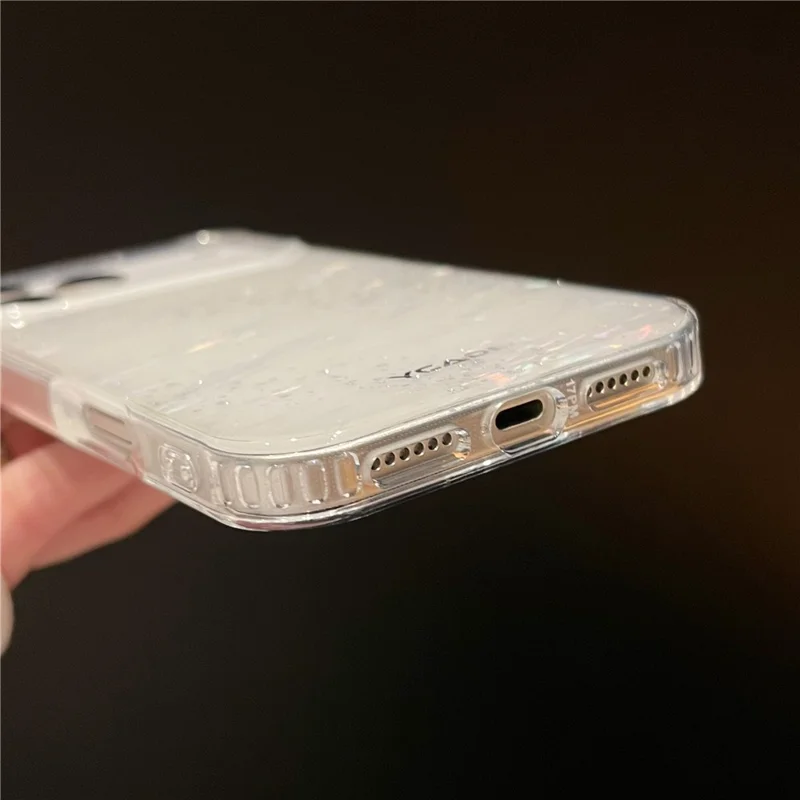 For iPhone 17 Pro Case Kleurrijk Ontwerp Stootvaste Harde PC Telefoonhoes - Blauw / Rood