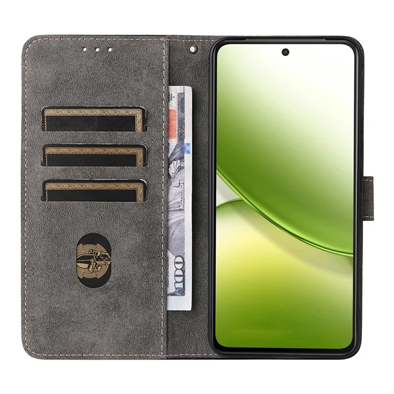 For vivo Y400 5G / 4G Case Wallet RFID Blocking PU Leather Phone Cover Stand with Strap - Black