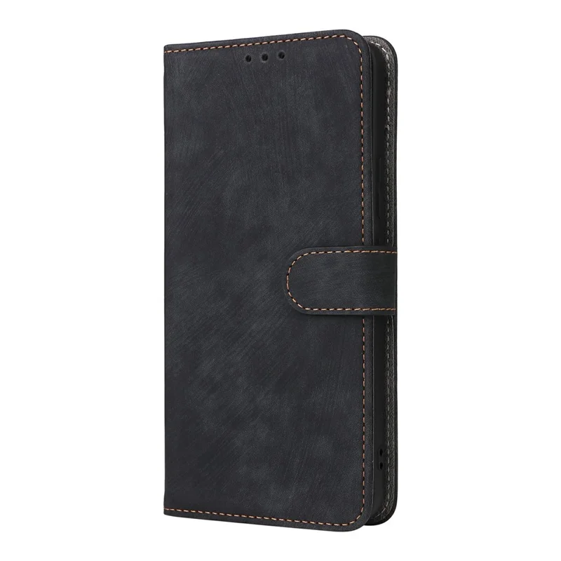 For vivo Y400 5G / 4G Case Wallet RFID Blocking PU Leather Phone Cover Stand with Strap - Black