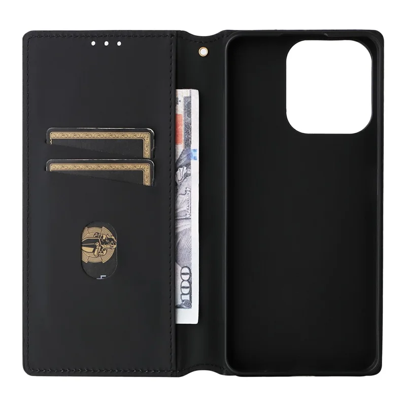 Étui en cuir pour Realme Note 70T 4G / Note 70 4G / Narzo 80 Lite 4G / Realme C71 4G (Inde) Portefeuille Rhombus Imprimé Housse de Téléphone - Argent