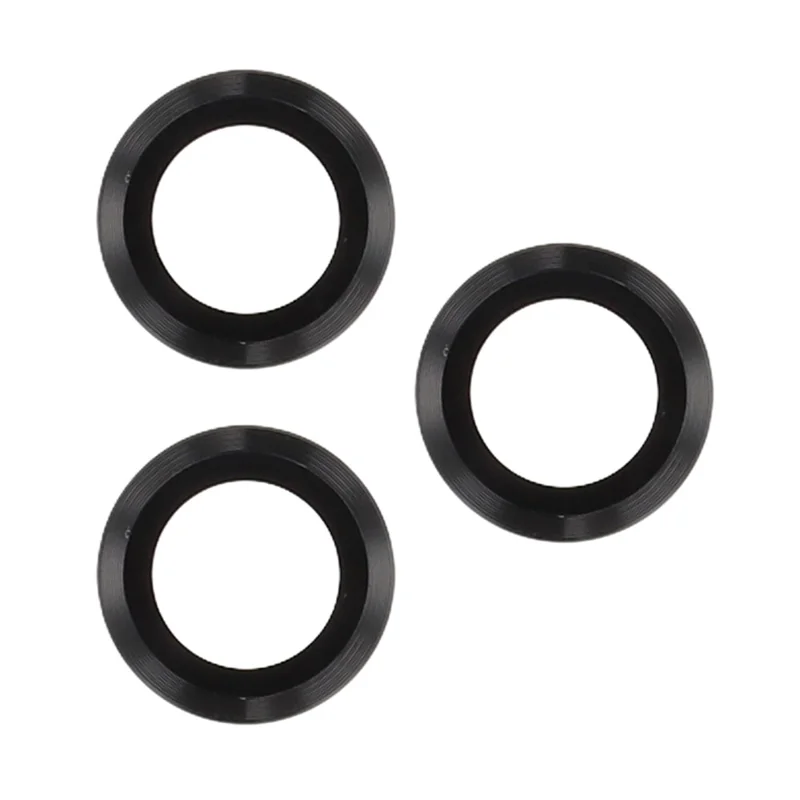 For iPhone 17 Pro Max Magnetic Case TPU PC Clear Phone Cover with Lens Frame Kickstand  /  Lens Film - Black