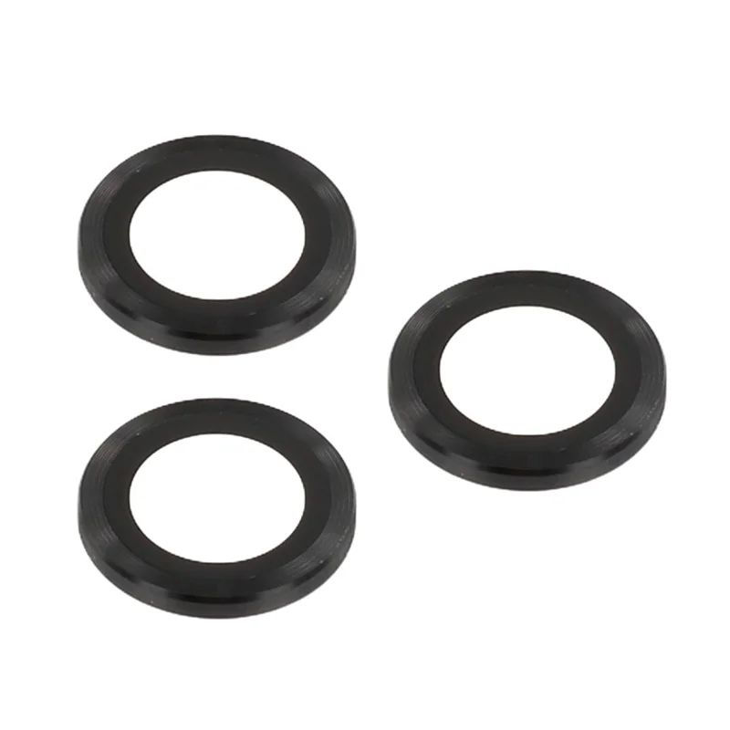 For iPhone 17 Pro Max Magnetic Case TPU PC Clear Phone Cover with Lens Frame Kickstand  /  Lens Film - Black