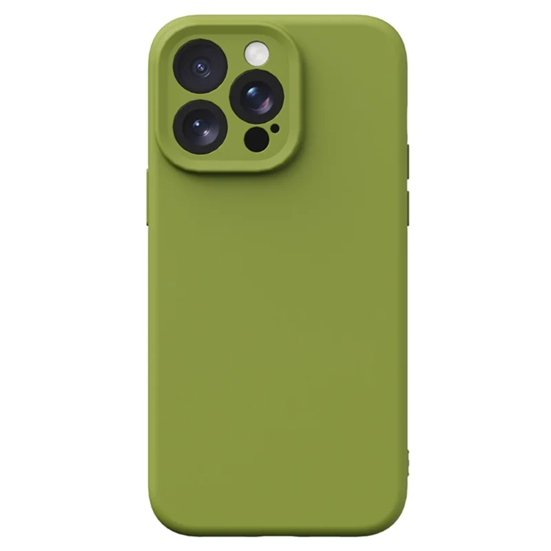 YCADEN For iPhone 15 Pro Max Case Precise Cutouts TPU Phone Back Cover - Bean Green