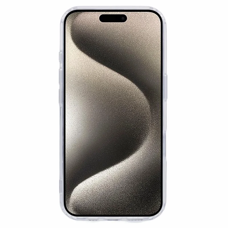 For iPhone 17 Magnetic Case Acrylic + TPU Clear Phone Cover