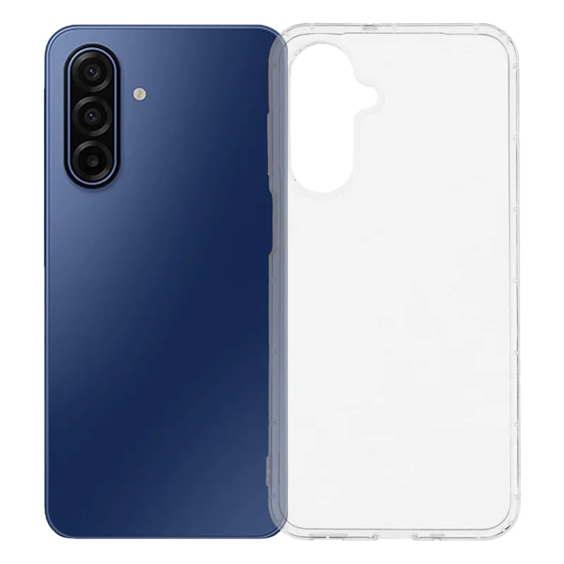 Per Samsung Galaxy A17 5G Case Airbag Protection TPU Clear Phone Back Cover Large Lens Cutout
