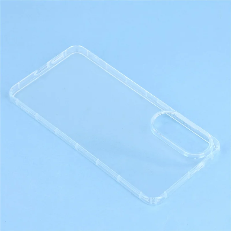 For Samsung Galaxy S25 Edge Case Airbag Protection TPU Clear Phone Back Cover Large Lens Cutout