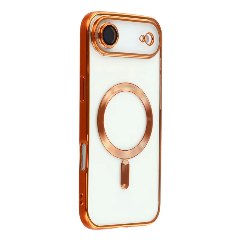 X-LEVEL For iPhone Air Case Compatible with MagSafe Full Camera Protection TPU Phone Cover - Orange