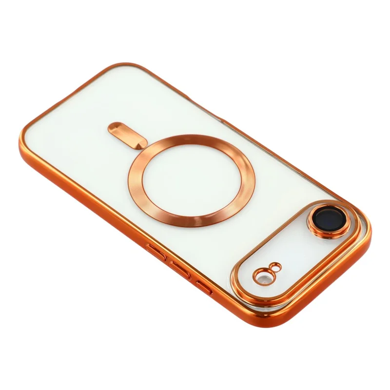 X-LEVEL For iPhone Air Case Compatible with MagSafe Full Camera Protection TPU Phone Cover - Orange