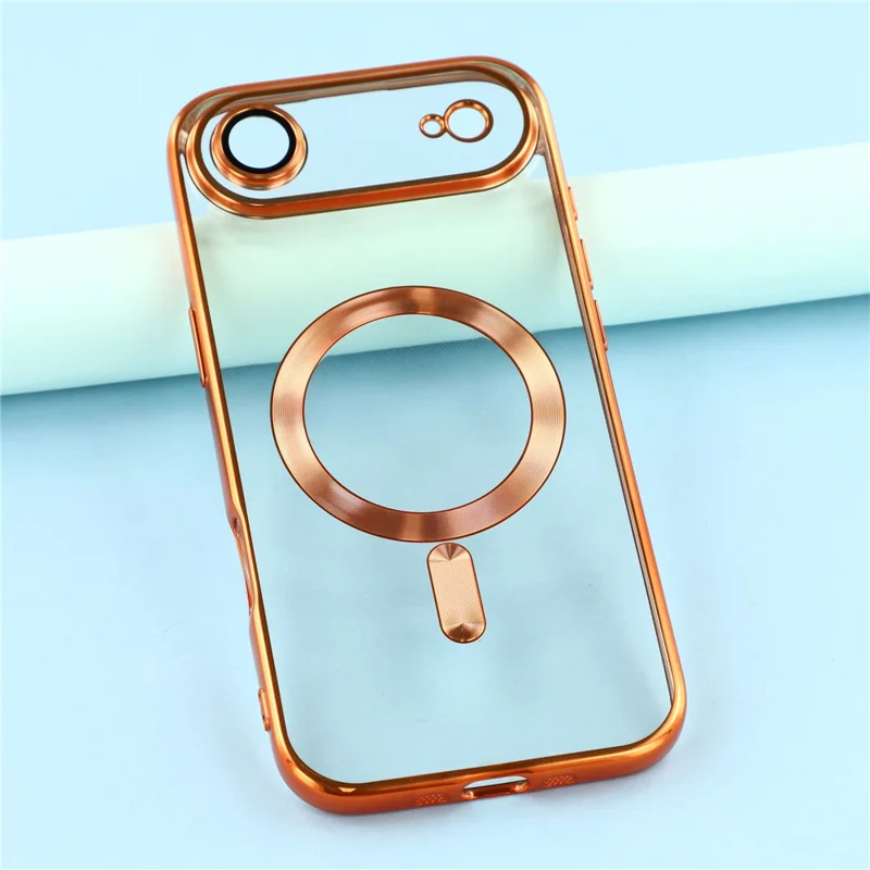 X-LEVEL For iPhone Air Case Compatible with MagSafe Full Camera Protection TPU Phone Cover - Orange