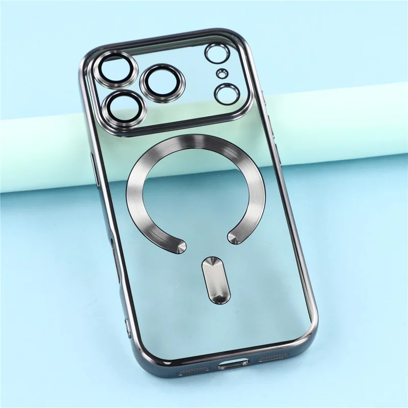 X-LEVEL For iPhone 17 Pro Case Compatible with MagSafe Full Camera Protection TPU Phone Cover - Grey