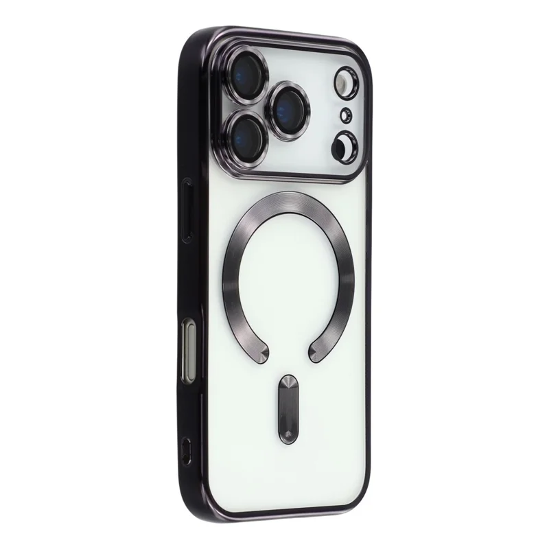 X-LEVEL For iPhone 17 Pro Case Compatible with MagSafe Full Camera Protection TPU Phone Cover - Black