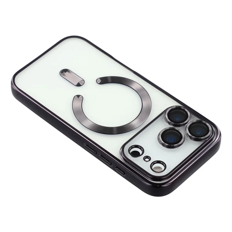 X-LEVEL For iPhone 17 Pro Case Compatible with MagSafe Full Camera Protection TPU Phone Cover - Black