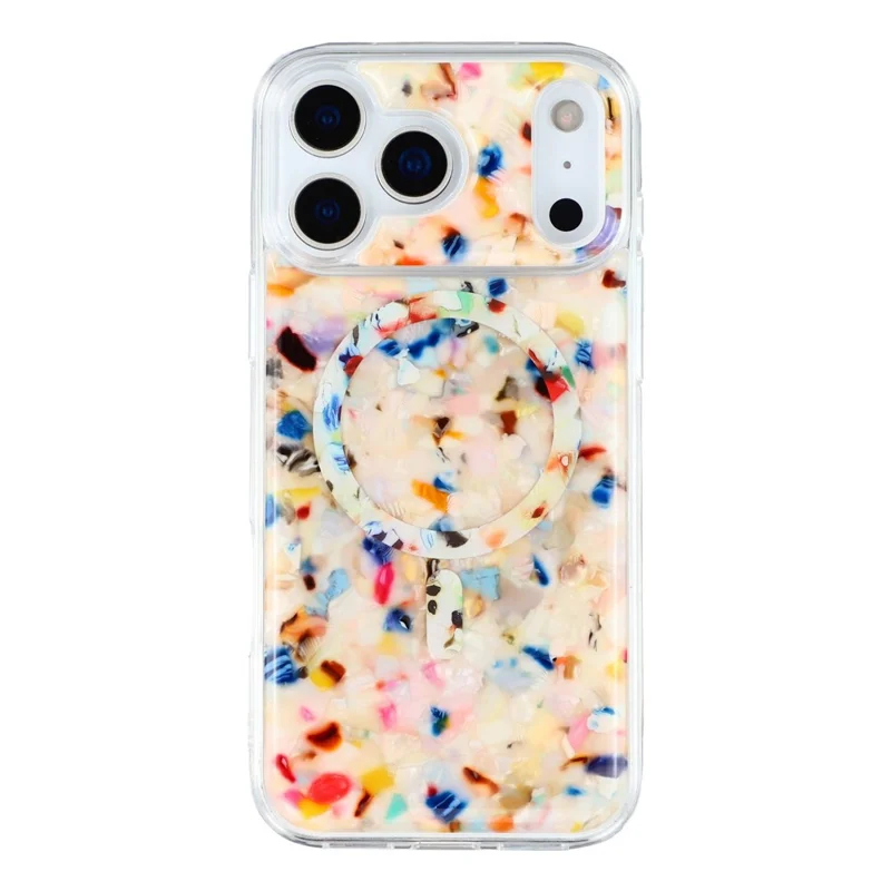 JAUCASE Per iPhone 17 Pro Max Cover Compatibile con MagSafe Guscio Design TPU + PC Cover per Telefono - Colorful Shell