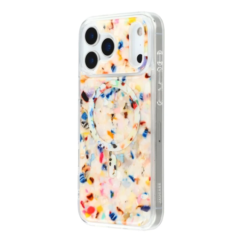 JAUCASE Funda para iPhone 17 Pro Compatible con MagSafe Diseño de Carcasa de TPU + PC Cubierta de Teléfono - Carcasa Colorida