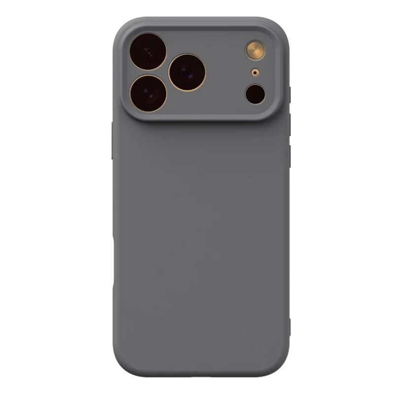 YCADEN For iPhone 17 Pro Max Case Precise Cutouts TPU Phone Back Cover - Charcoal Grey