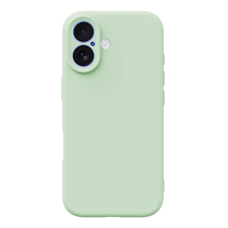 YCADEN For iPhone 17 Case Precise Cutouts TPU Phone Back Cover - Grass Green