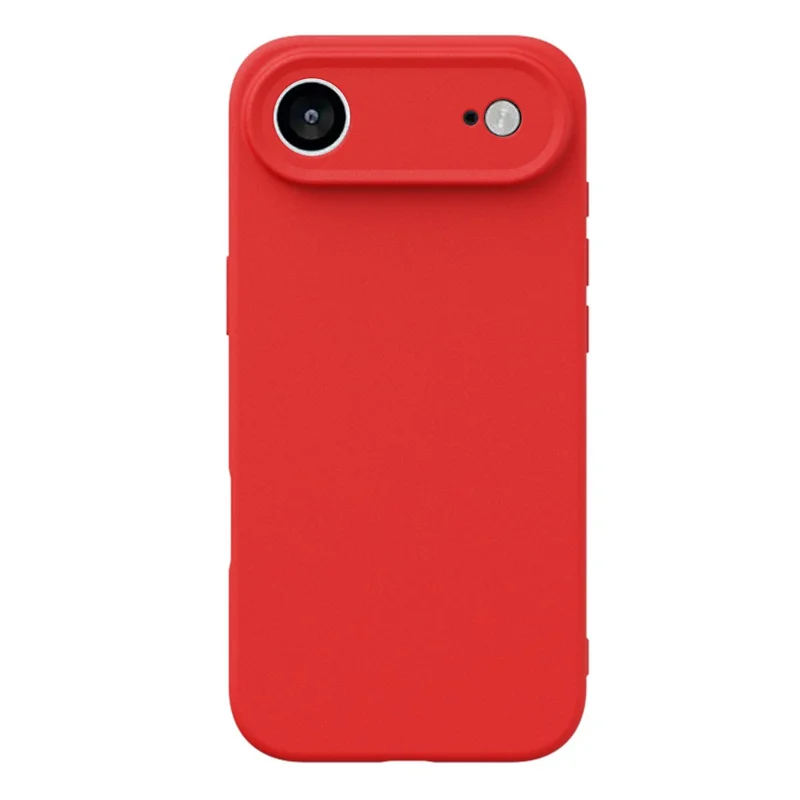 YCADEN For iPhone Air Case Precise Cutouts TPU Phone Back Cover - Chinese Red