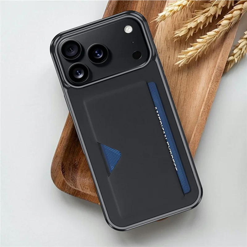 DUX DUCIS Pocard Series For iPhone 17 Pro Max Case Card Holder Leather + PC + TPU Phone Cover