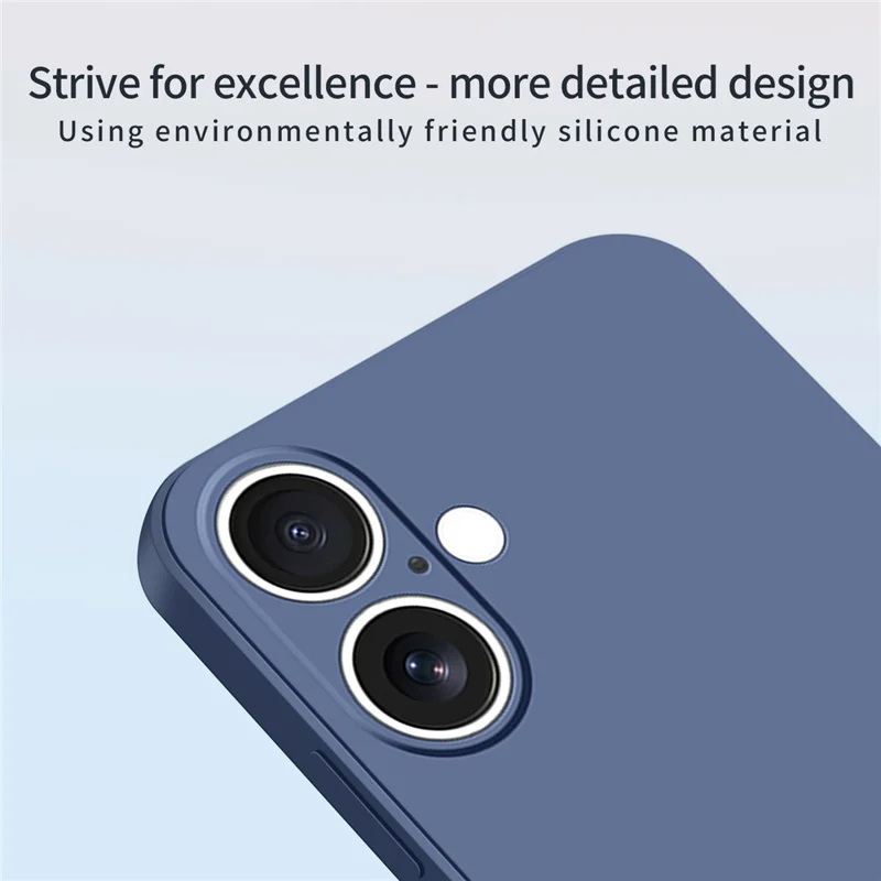 MOFI For iPhone 17 Case Skin Touch Soft TPU Protective Phone Cover - Green