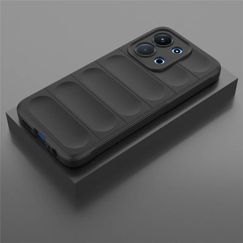 Funda Antideslizante de TPU Suave y Resistente para Xiaomi Redmi 15C 4G (Global) (171mm) / Poco C85 4G - Negro