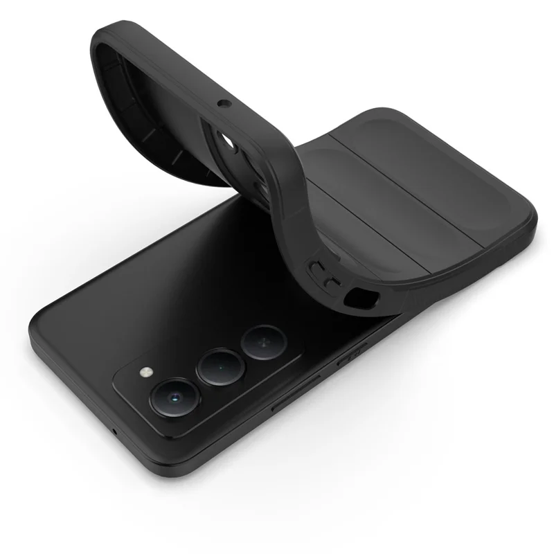 Funda para Xiaomi Redmi 15 4G (UE) (171 mm) Antichoque Suave TPU Resistente Cubierta Trasera del Teléfono - Negro