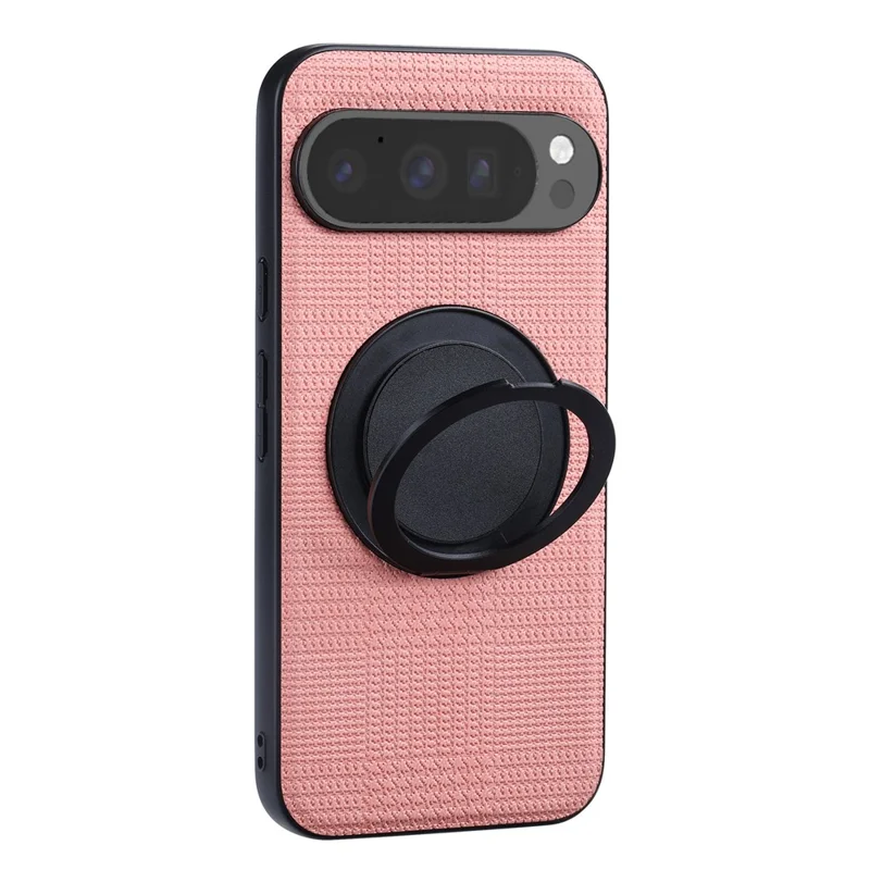 VILI D-THY Series for Google Pixel 10 Pro XL Case Kickstand PC + TPU Phone Cover with Hand Strap - Pink