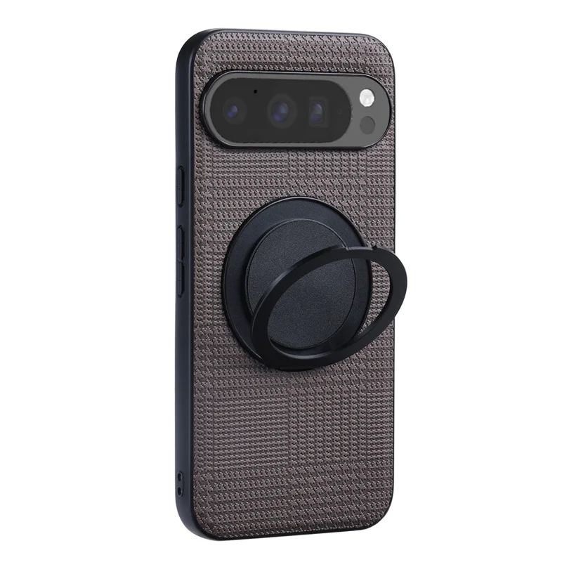 VILI D-THY Series for Google Pixel 10 / 10 Pro Case Kickstand PC + TPU Phone Cover with Hand Strap - Grey