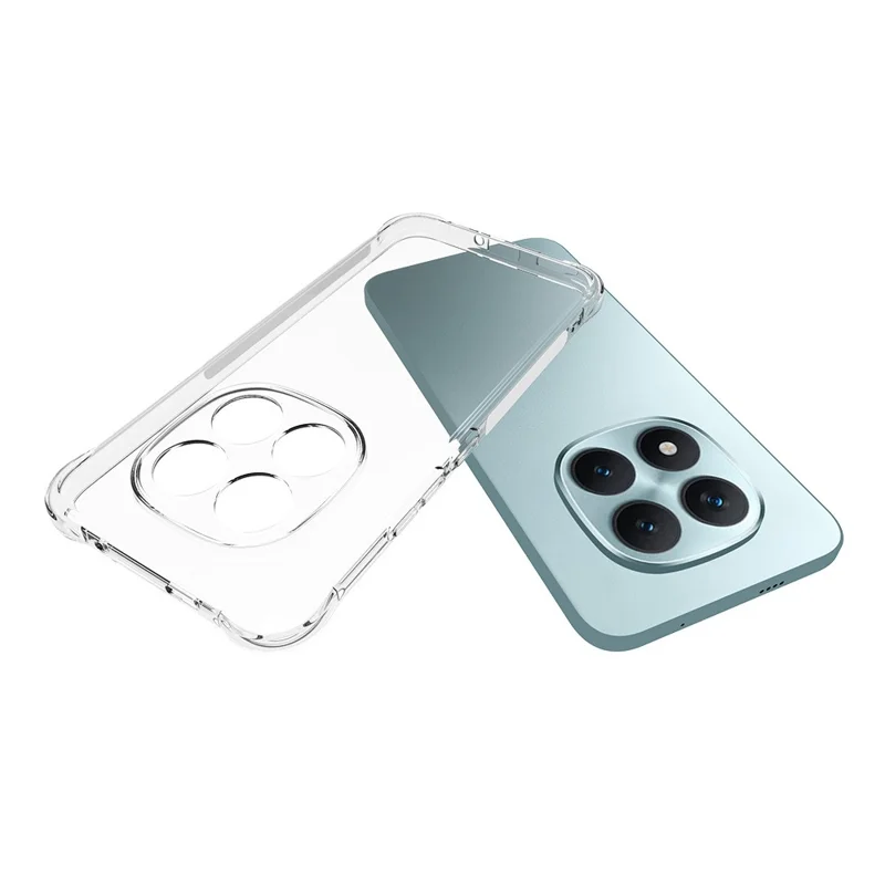 Achat en gros pour Xiaomi Redmi Note 15 Pro+ 5G Étui Antidérapant Antichoc TPU Transparent Housse de Téléphone