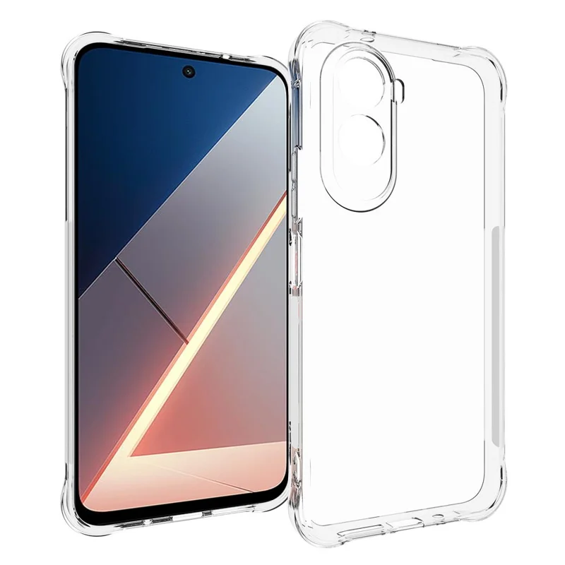 Funda de teléfono móvil TPU para Samsung Galaxy M56 5G, antideslizante, transparente