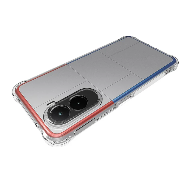 Funda de teléfono móvil TPU para Samsung Galaxy M56 5G, antideslizante, transparente