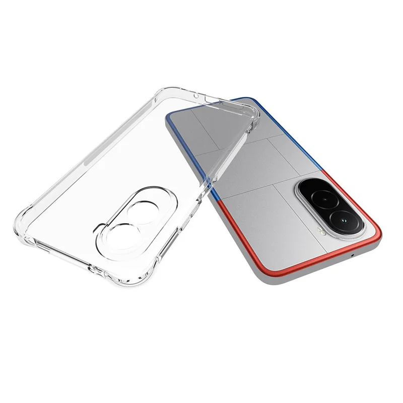 Funda de teléfono móvil TPU para Samsung Galaxy M56 5G, antideslizante, transparente