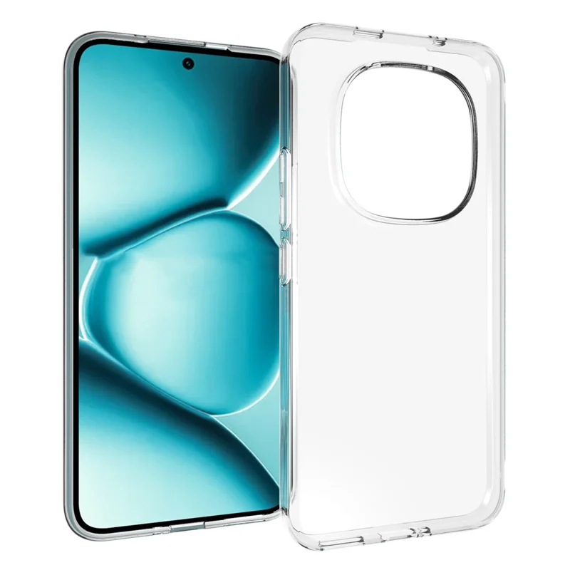 Étui pour Xiaomi Redmi Note 15 Pro+ 5G Résistant aux filigranes Étui de protection en TPU transparent pour téléphone
