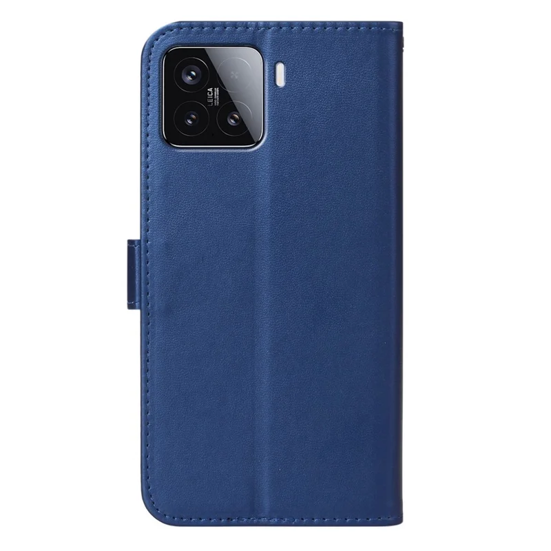 Capa de Carteira Xiaomi 15T Flip de Couro PU - Azul
