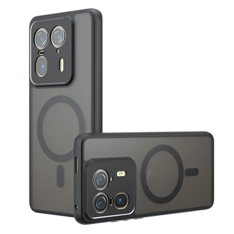 Motorola Edge 50 Ultra 5G Hülle Kompatibel mit MagSafe TPU + PC Matte Skin Touch Handyhülle
