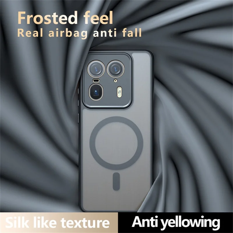 Motorola Edge 50 Ultra 5G Hülle Kompatibel mit MagSafe TPU + PC Matte Skin Touch Handyhülle