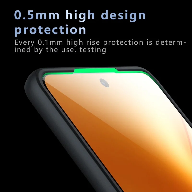 For Realme 15 Pro 5G / 15 5G Case Skin-Touch TPU + PC Matte Phone Back Cover, Transparent Black