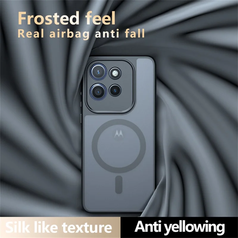 Custodia per Motorola Edge 50 Neo 5G Compatibile con MagSafe TPU + PC Skin Touch Opaco Cover Telefono