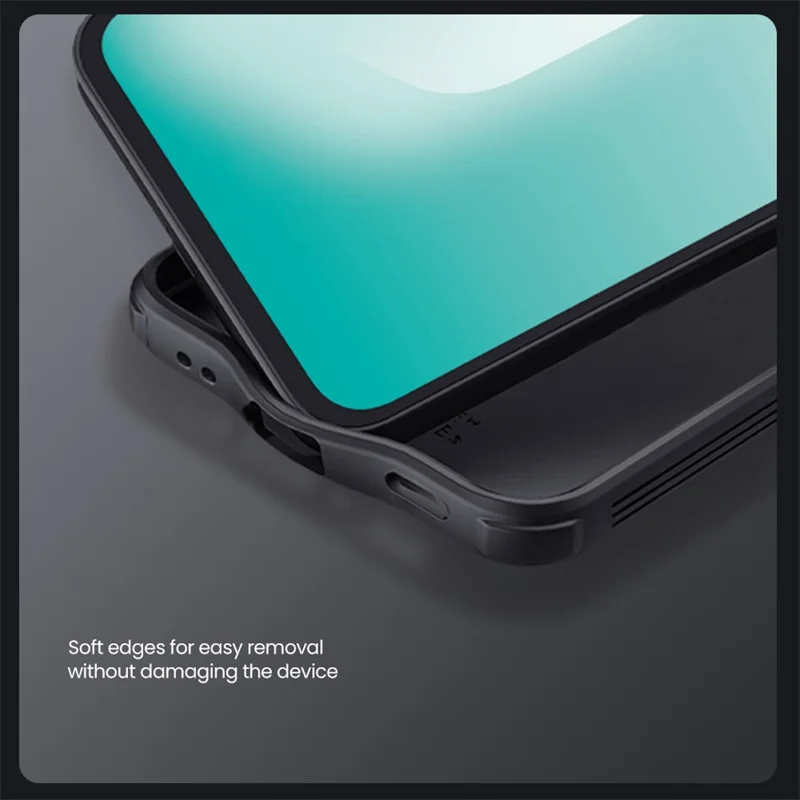 NILLKIN Camshield Pro for Samsung Galaxy S25 FE Case Compatible with MagSafe TPU + PC Phone Cover with Slider Camera