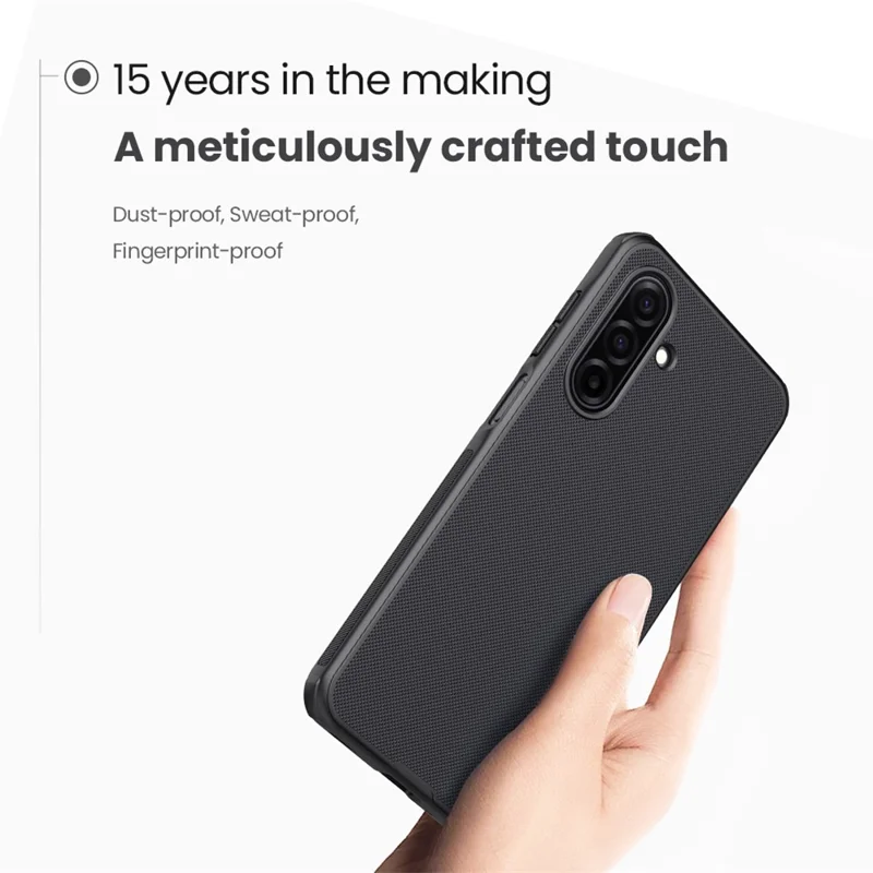 NILLKIN Frosted Shield Pro for Samsung Galaxy A17 5G / A17 4G Magnetic Case PC + TPU Phone Cover