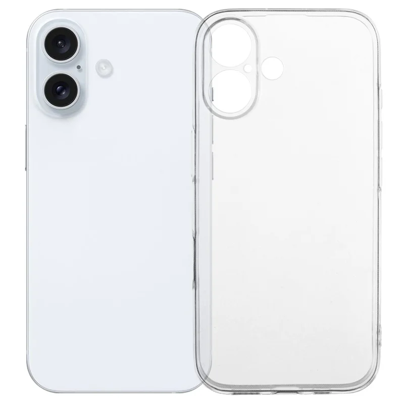 UNITHIN Für iPhone 17 Hülle Ultra Dünn 0,7 mm Klare TPU Stoßfeste Handyhülle Präzise Ausschnitte
