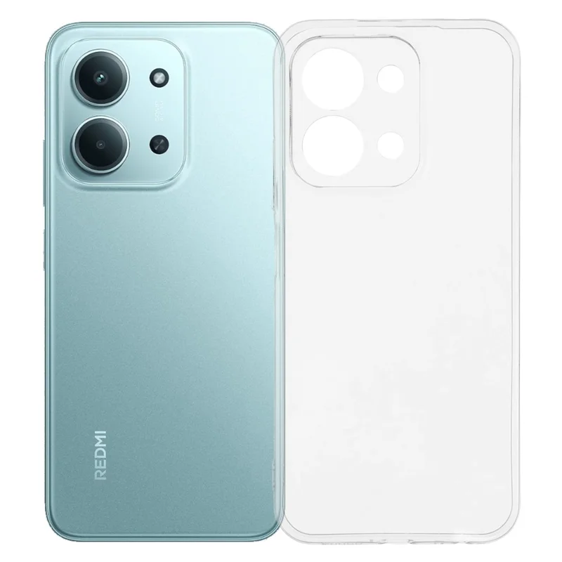 UNITHIN für Xiaomi Redmi 15C 5G (EU) (173mm) / 4G (EU) (173mm) Hülle Ultra Dünn 0,7mm Klares TPU Anti-Drop-Telefonabdeckung Präzise Ausschnitte
