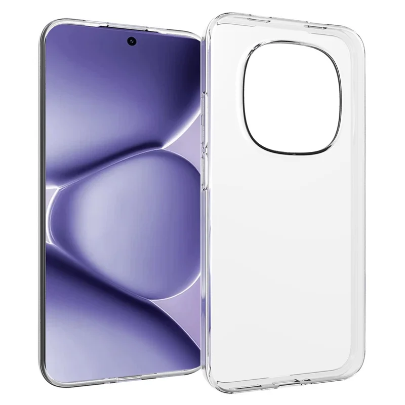 Compra a granel para Xiaomi Redmi Note 15 Pro 5G Funda Transparente Resistente a Marcas de Agua TPU Cubierta Trasera del Teléfono